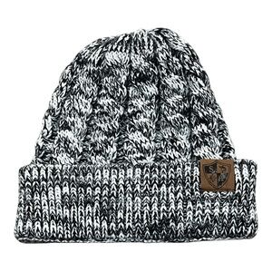 Monochrome Knit Beanie